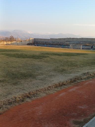 عکس زمین چمن استادیوم تختی مراغه