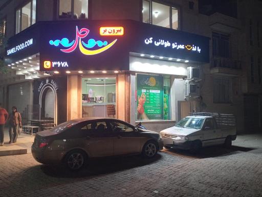 عکس رستوران بیرون بر ساحل