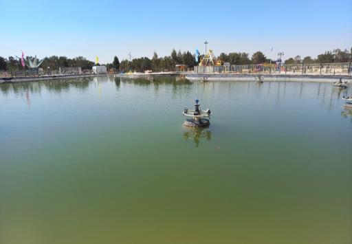 عکس دریاچه مصنوعی پارک پروفسور کردوانی