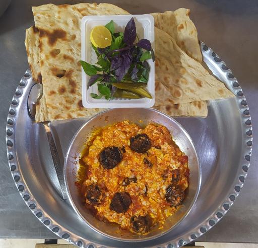 عکس فست فود و صبحانه پدر