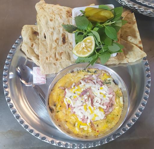 عکس فست فود و صبحانه پدر