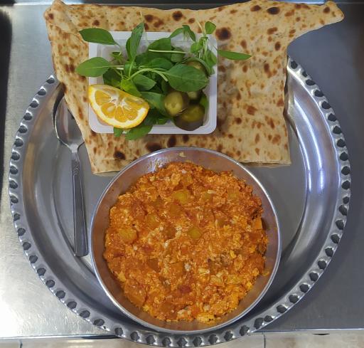 عکس فست فود و صبحانه پدر