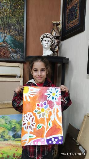 عکس آموزشگاه نقاشی سرمه ای