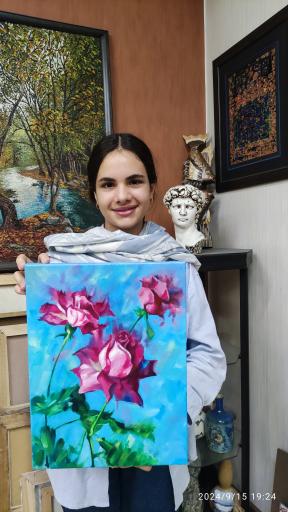 آموزشگاه نقاشی سرمه ای