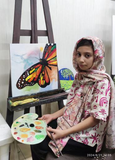 عکس آموزشگاه نقاشی سرمه ای