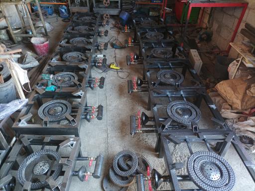 عکس تولید اجاق گاز پروفیلی شیردار 