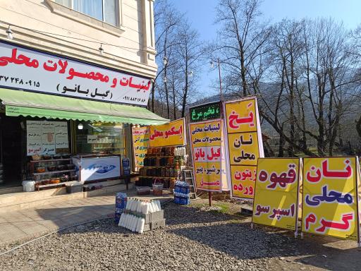 عکس لبنیات و محصولات محلی گیل بانو