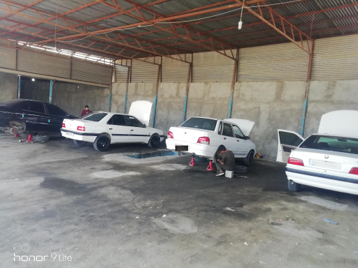 عکس ترمز و بوستر سازی استاد مسعود 