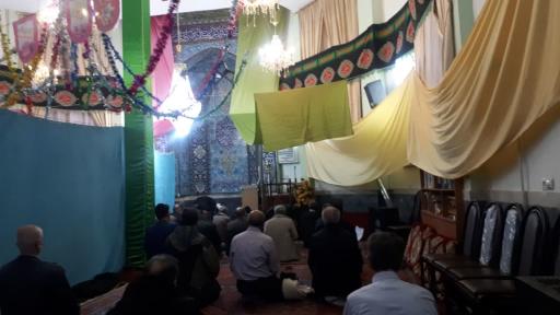 عکس مسجد غریبیه بالا