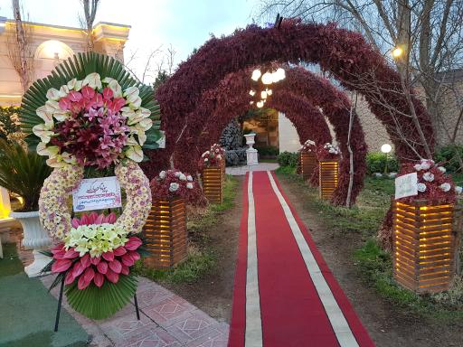 عکس باغ تالار باران شهریار