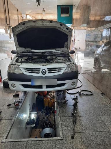 عکس تعمیرات پمپ هیدرولیک و جعبه فرمان مصطفی