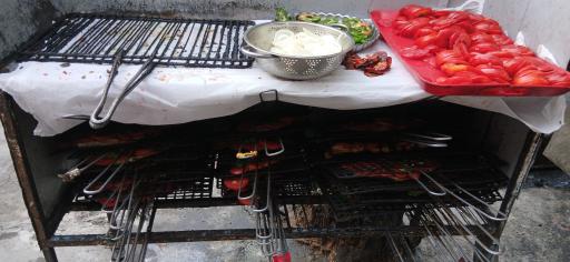 عکس کباب ماهی کژوان 