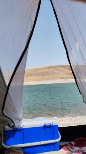 عکس کمپ گردشگری سد ستارخان اهر