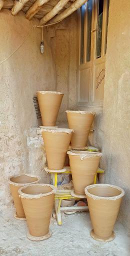 عکس کارگاه سفال حاج عسگر