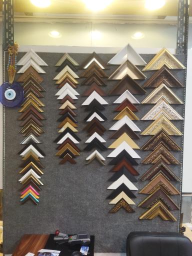 عکس شیشه بری و قاب امیر