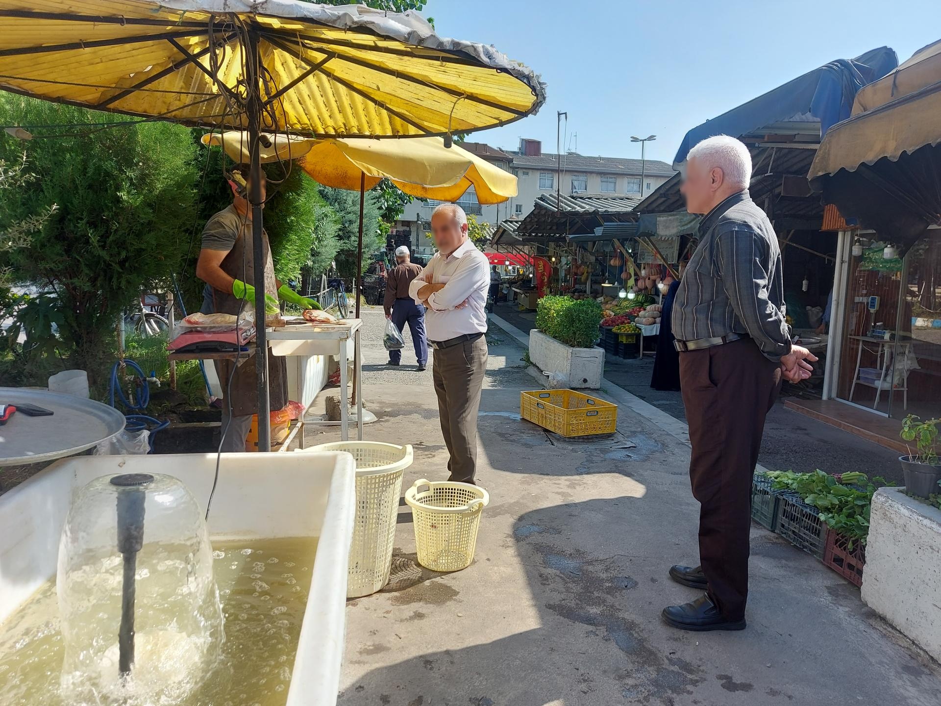 عکس میدان میوه و تره بار میرزا کوچک