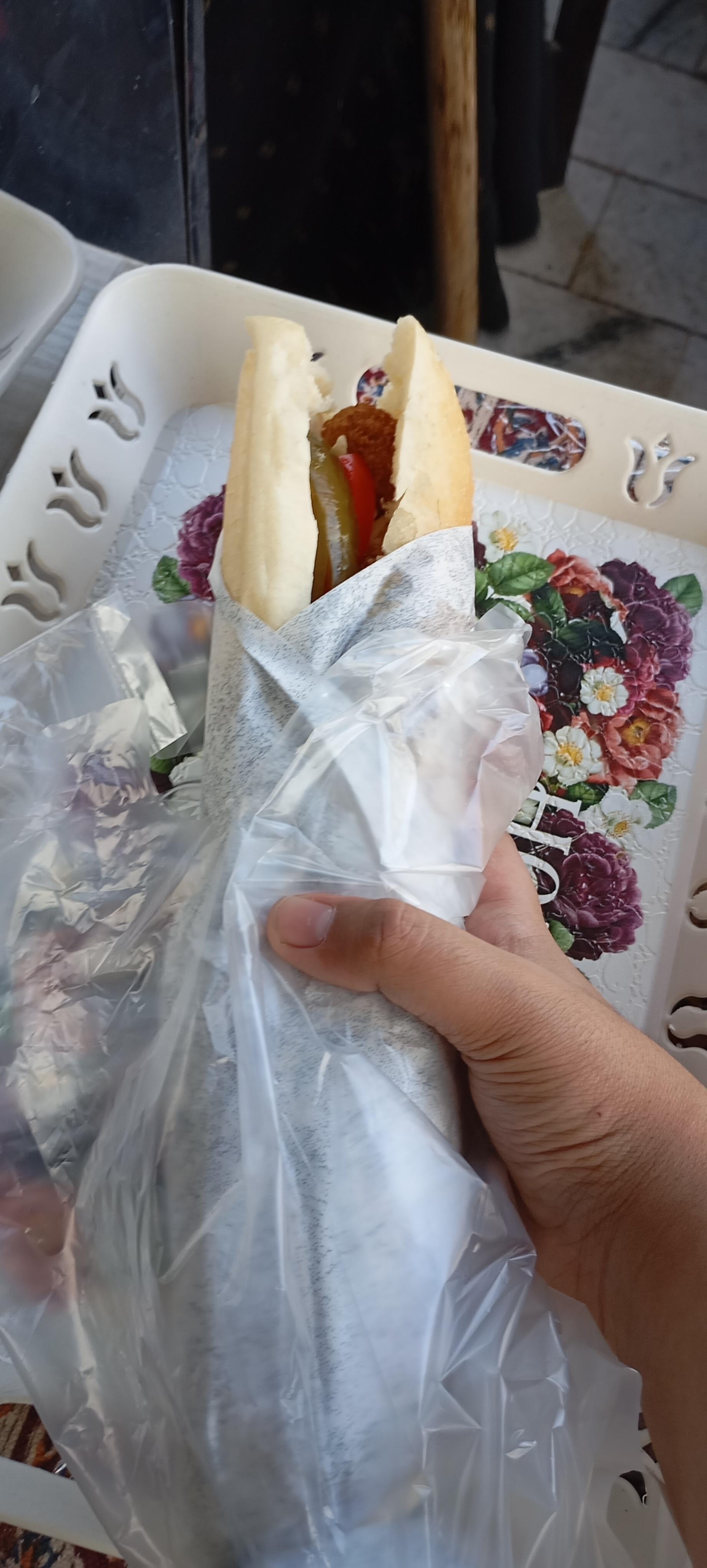 عکس فلافلی داغ مهدی