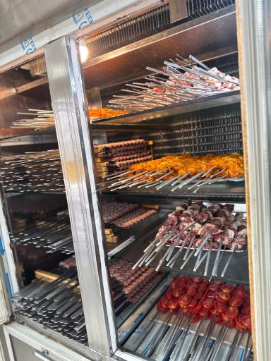 عکس قصابی کباب بره روحی