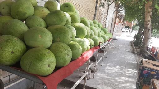 عکس هندوانه فروشی صانعی
