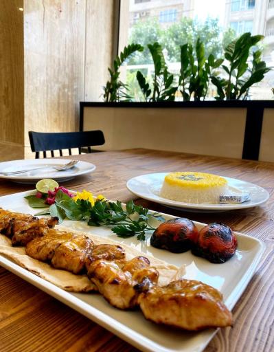 عکس باغچه باربیکیو