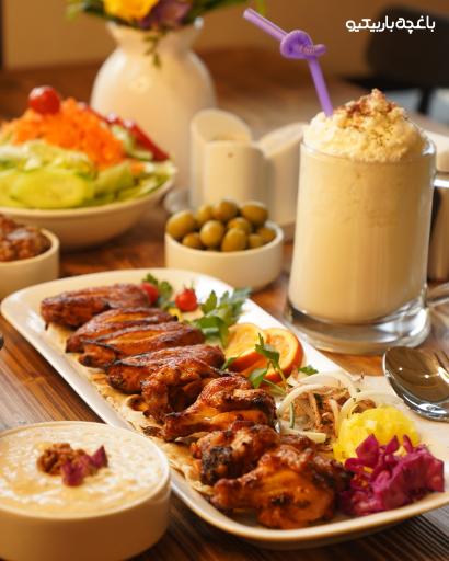 عکس باغچه باربیکیو