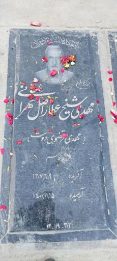 عکس مزار مهدی مرتضوی دوست