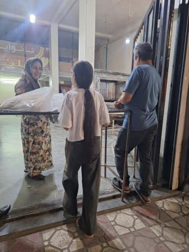 عکس نانوایی بربری