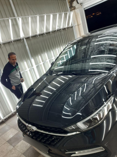 عکس کارشناسی تشخیص رنگ خودرو کیان مهر کاشمر