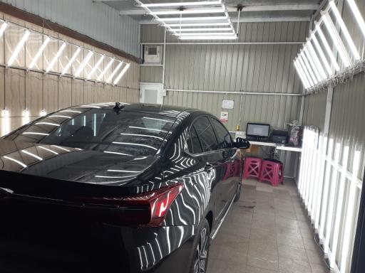 عکس کارشناسی تشخیص رنگ خودرو کیان مهر کاشمر