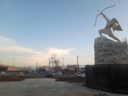 عکس میدان هزار سنگر