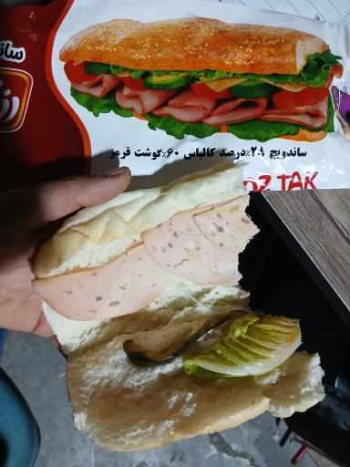 عکس ساندویچ سرد رُز تک