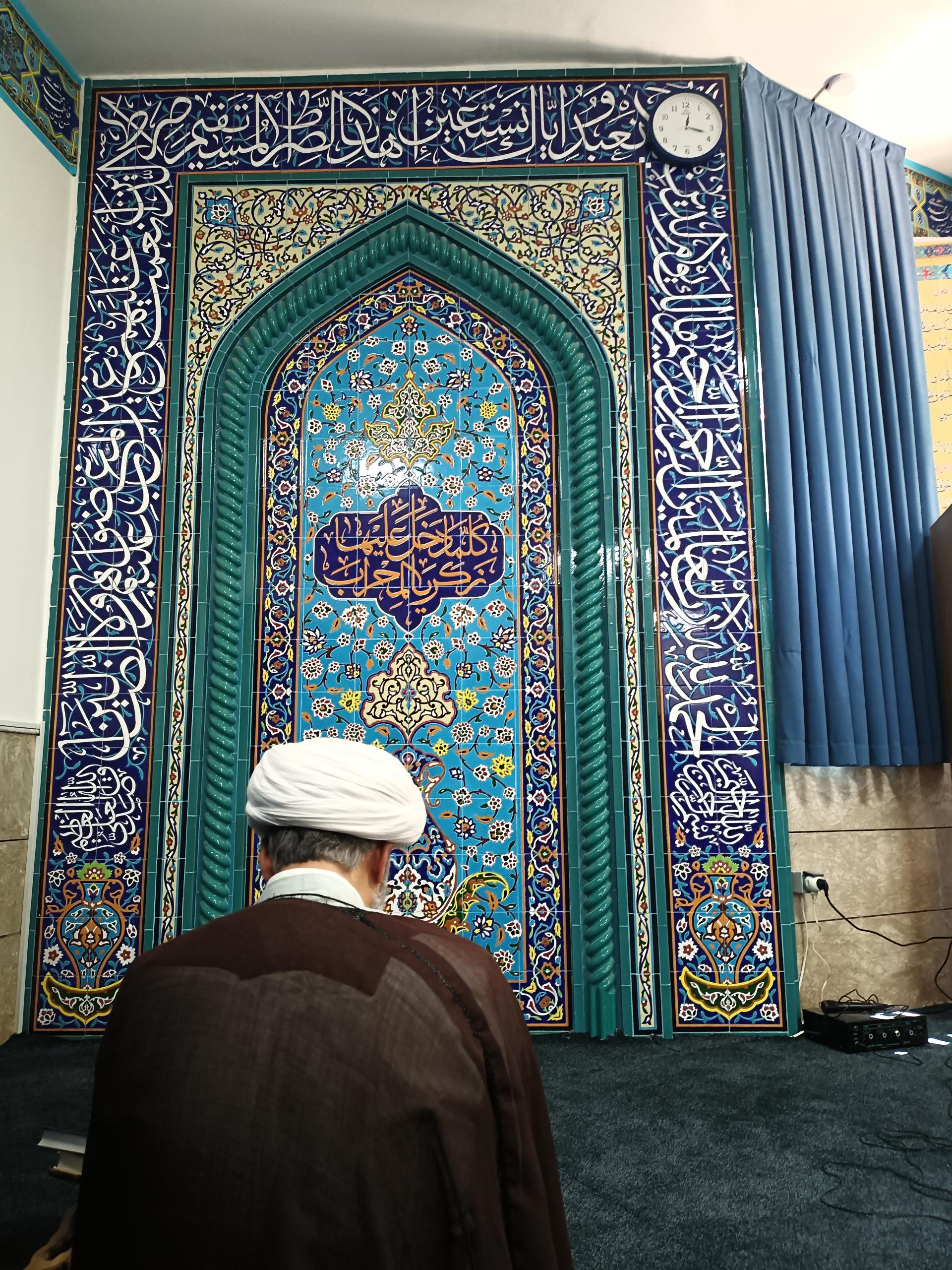 عکس مسجد الرضا علیه‌السلام برزان