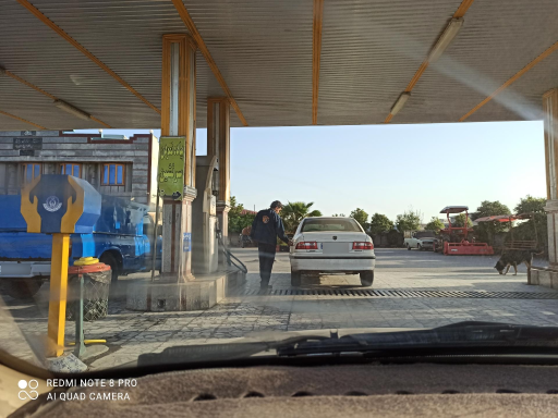 عکس پمپ گاز CNG