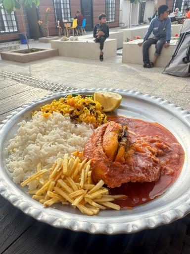 عکس غذای دریایی دی علی