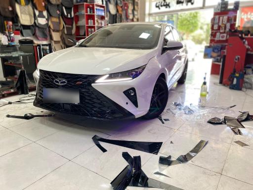 عکس نانو سرامیک و شیشه دودی نوروزی 