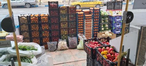 عکس میوه فروشی آجشکان