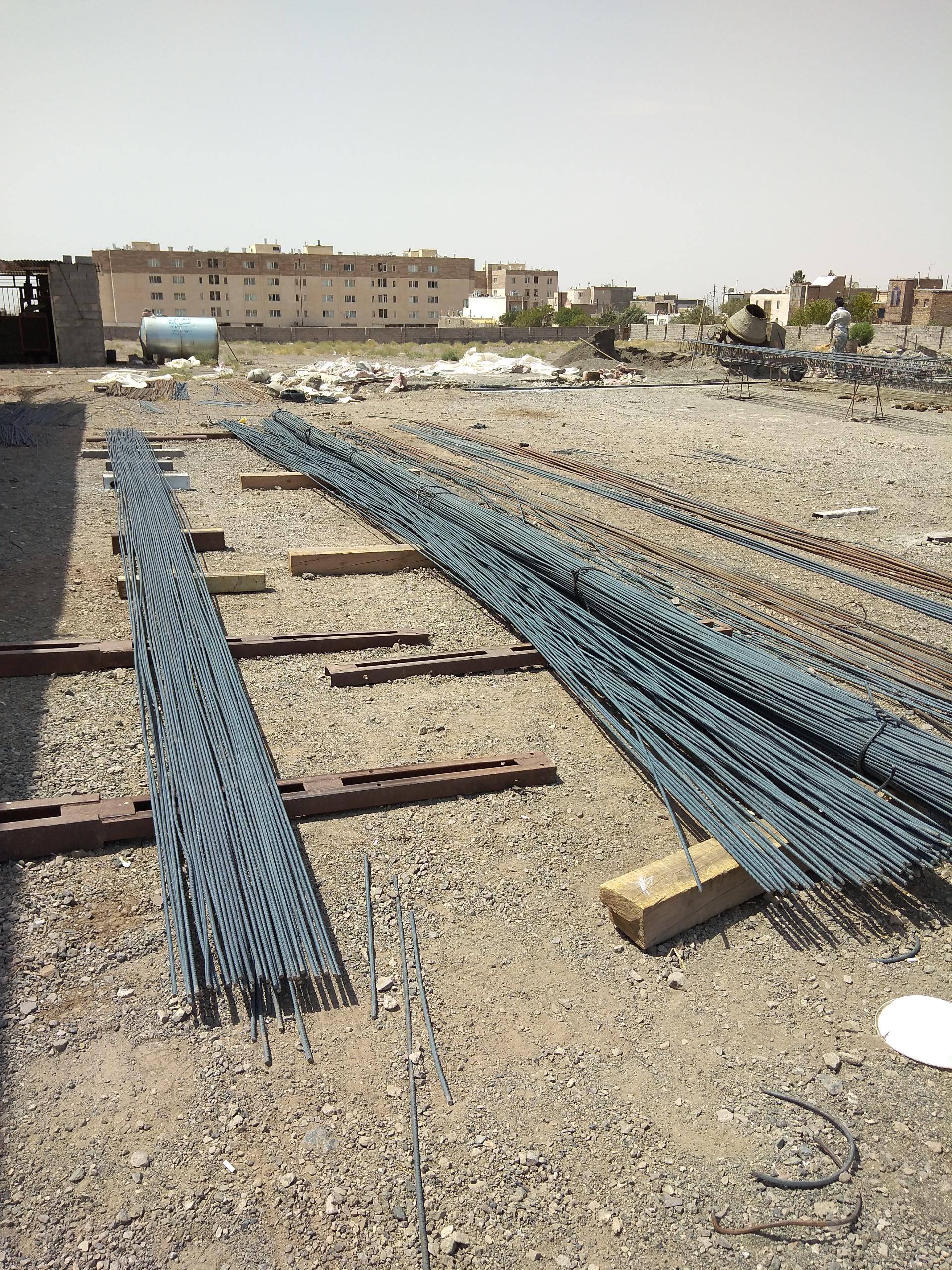 عکس کارگاه تیرچه بتنی و بلوک سیمانی شیرزاد