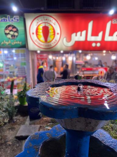 عکس شاورما یاس