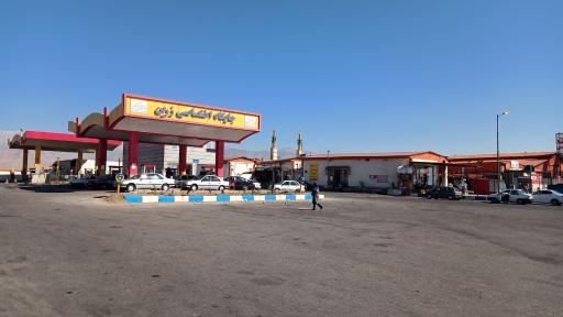 عکس پمپ بنزین  وگازوییل زرین آباد