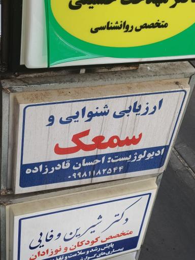 عکس ارزیابی شنوایی، تعادل و سمعک احسان
