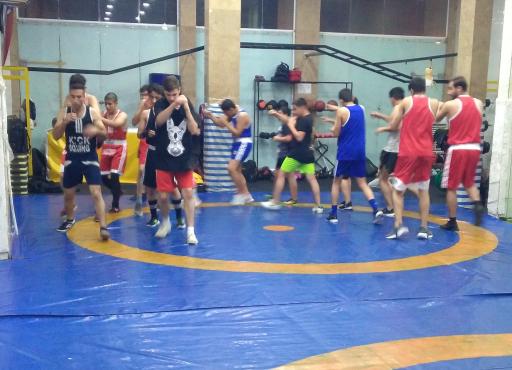 عکس باشگاه  بوکس صدرا سوری