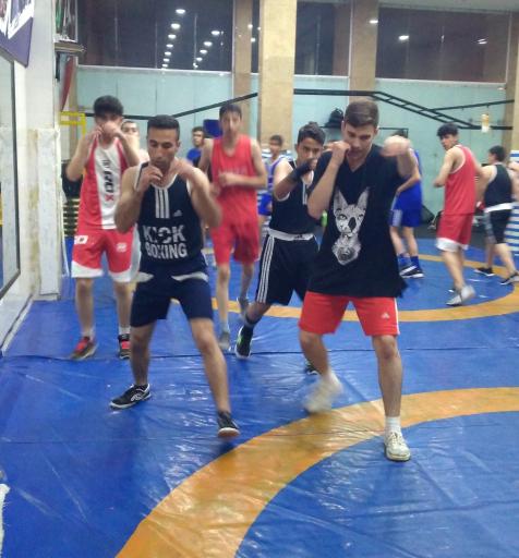 عکس باشگاه  بوکس صدرا سوری