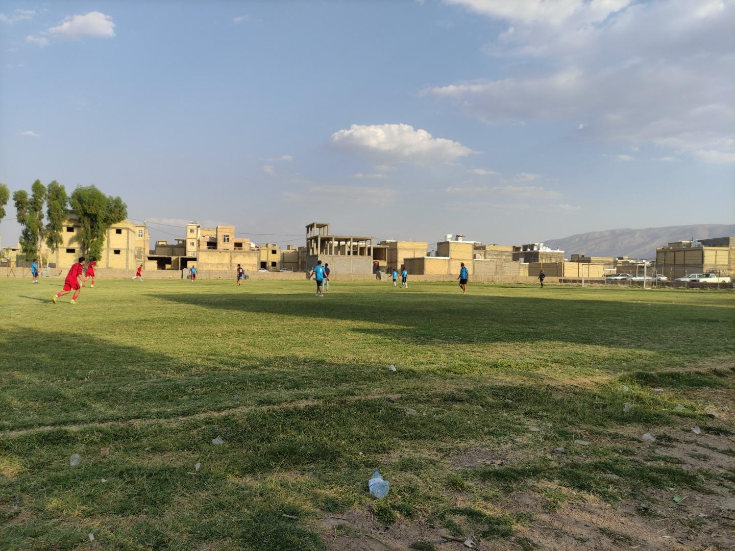 عکس زمین فوتبال