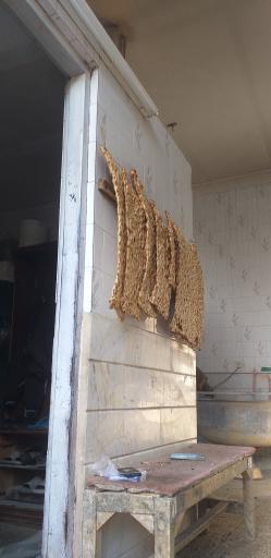 عکس نانوایی سنگک