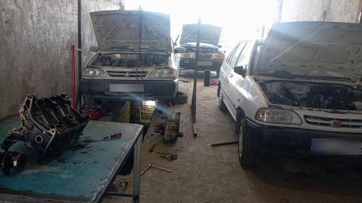 عکس تعمیرگاه اتومبیل سید 