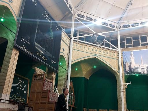 عکس حسینیه بزرگ پنبه کاران (کوی محمدی)