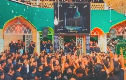 عکس حسینیه بزرگ پنبه کاران (کوی محمدی)