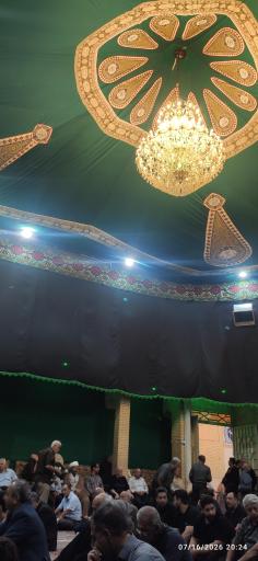 عکس حسینیه بزرگ پنبه کاران (کوی محمدی)