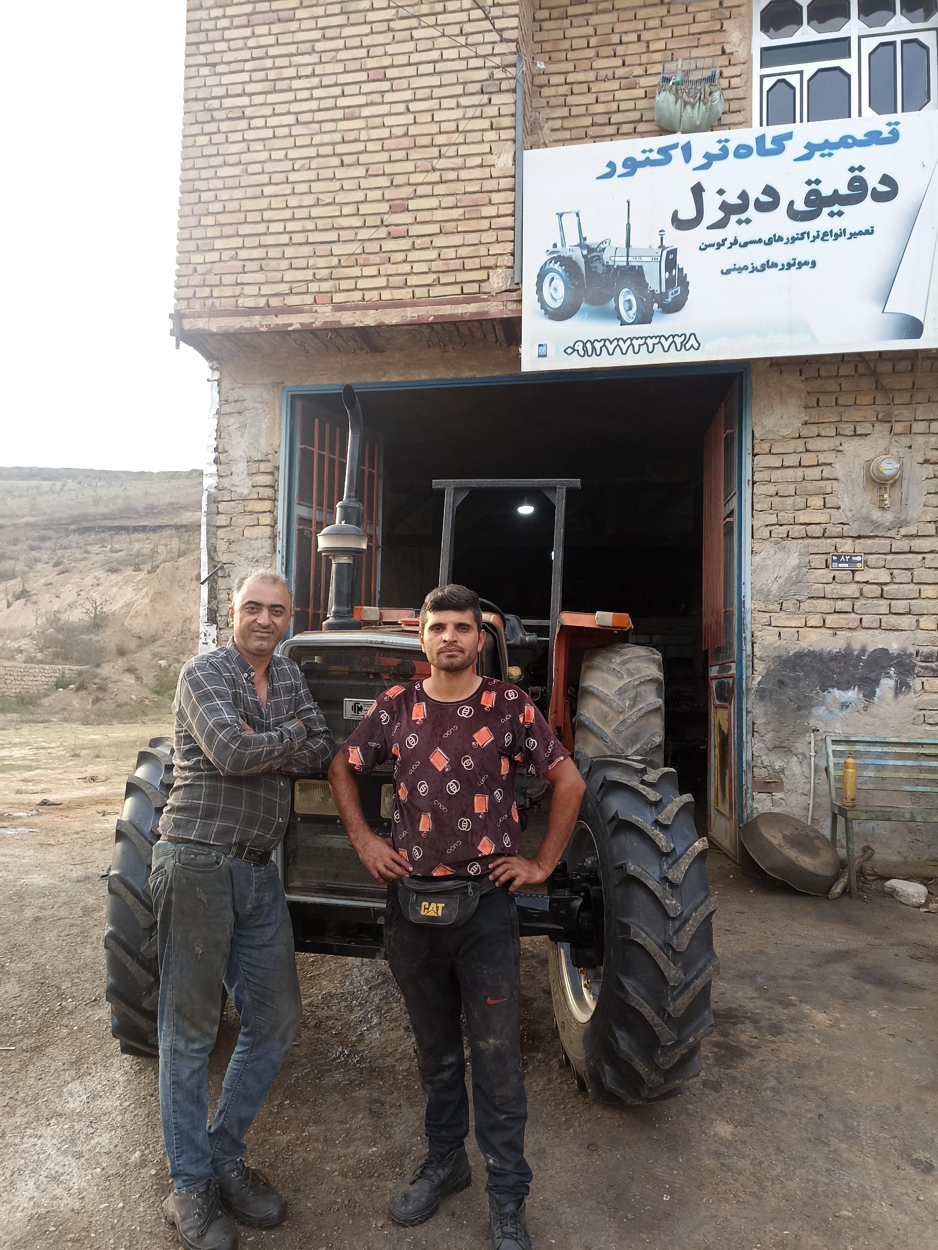 عکس تعمیرگاه دقیق دیزل