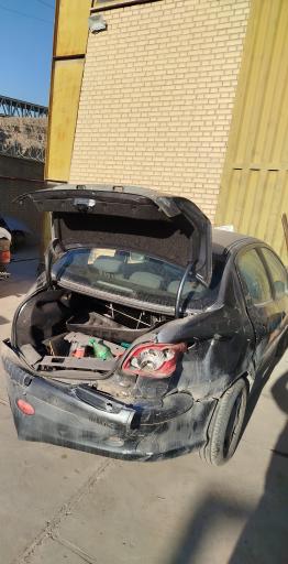 عکس شاسی کشی فلاحی تعمیرگاه ایران صافکار